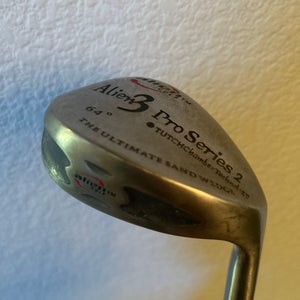 Alien 3 Golf Pro Series 2 Right Handed Wedge Stiff Flex 64 Degree Steel Shaft