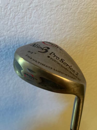 Alien 3 Golf Pro Series 2 Right Handed Wedge Stiff Flex 64 Degree Steel Shaft