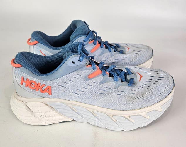 Hoka One One Gaviota 4 Women's 1123201 BFPA Blue Pink Athletic Comfort Size: 9B