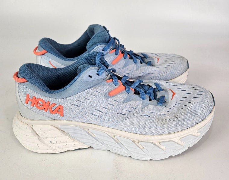 Hoka One One Gaviota 4 Women's 1123201 BFPA Blue Pink Athletic Comfort Size: 9B