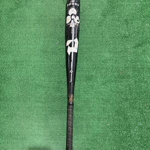 2021 DeMarini The Goods One Piece Alloy BBCOR Certified Bat (-3)  28 oz 31" (Used)