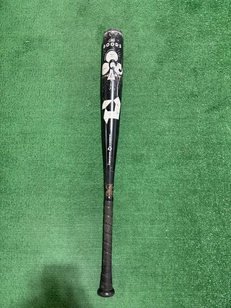 2021 DeMarini The Goods One Piece Alloy BBCOR Certified Bat (-3)  28 oz 31" (Used)
