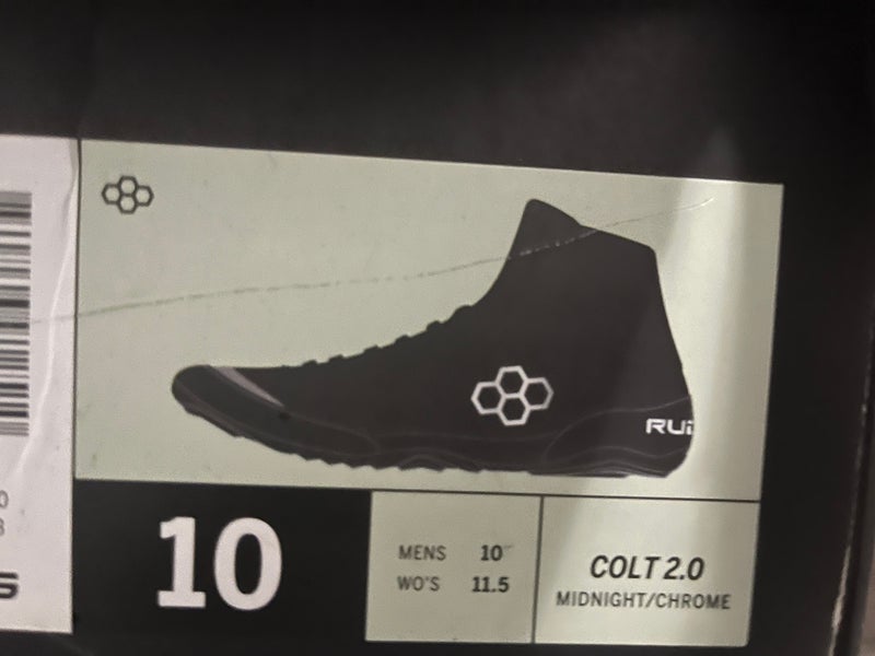 Rudis Colt 2.0 Wrestling Shoes – Size 10 (Midnight/Chrome