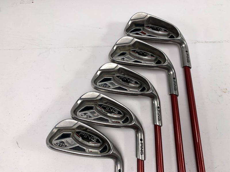 Ping G15 Iron Set 6-PW Black Dot TFC149 Ladies Graphite Womens RH