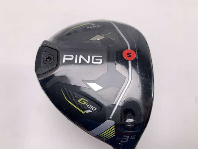 Ping G430 Max 3 Fairway Wood 15* Alta CB 65g Stiff Graphite Mens RH NEW