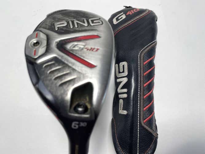Ping G410 6 Hybrid 30* Alta CB Soft Regular 70g Senior Graphite Mens RH HC
