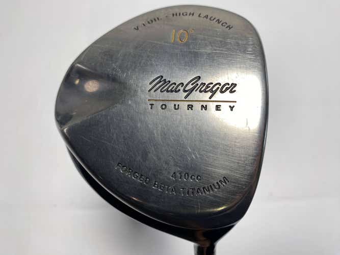 Macgregor V-Foil 410cc Driver 10* 55g Stiff Graphite Mens RH