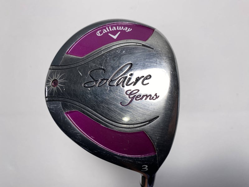Callaway Solaire Gems 3 Fairway Wood 15* 55g Ladies Graphite Womens RH