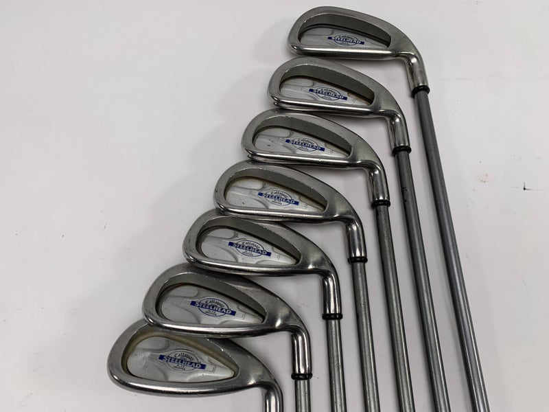 Callaway X-14 Iron Set 3-PW Steelhead X-14 Regular Graphite Mens RH No 4 iron