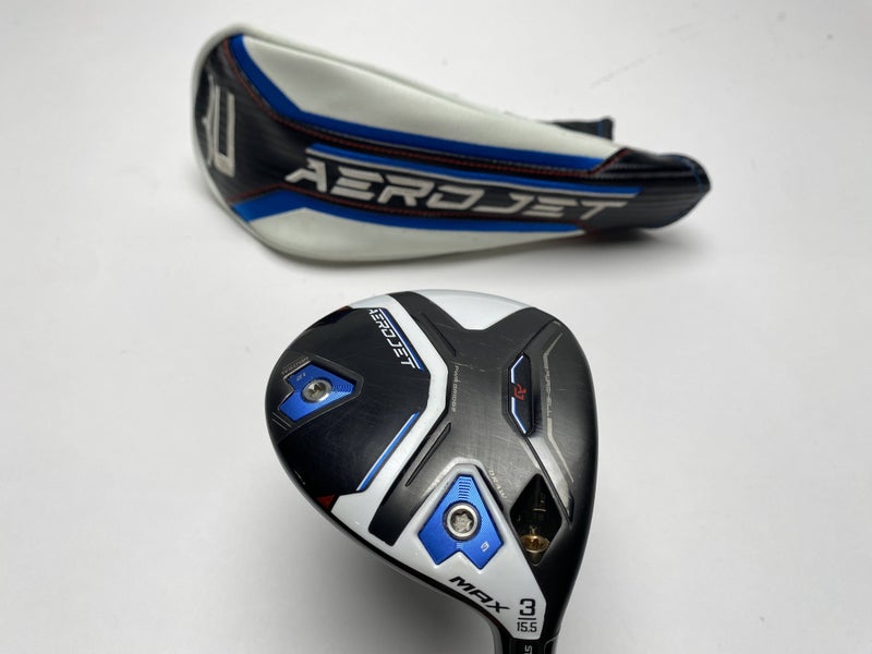 Cobra AeroJet Max 3 Fairway Wood 15.5* UST Mamiya Helium 5F2 Senior RH HC