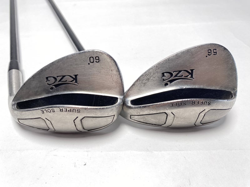KZG Super Sole Wedge Set 56* 60* Accra i-Series 70i Regular Graphite Mens RH