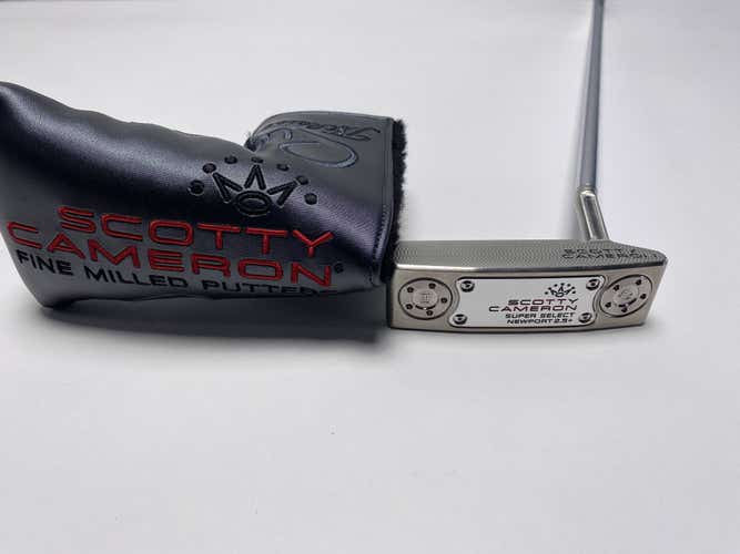 Scotty Cameron Super Select Newport 2.5 Plus Putter 34" Mens RH HC NEW