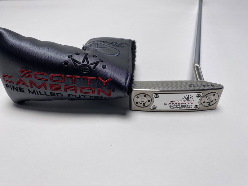 Scotty Cameron Super Select Newport 2.5 Plus Putter 34" Mens RH HC NEW