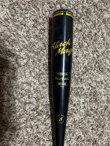 2023 Easton Black Magic Alloy USSSA Certified Bat (-8) 22 oz 30" (Used)
