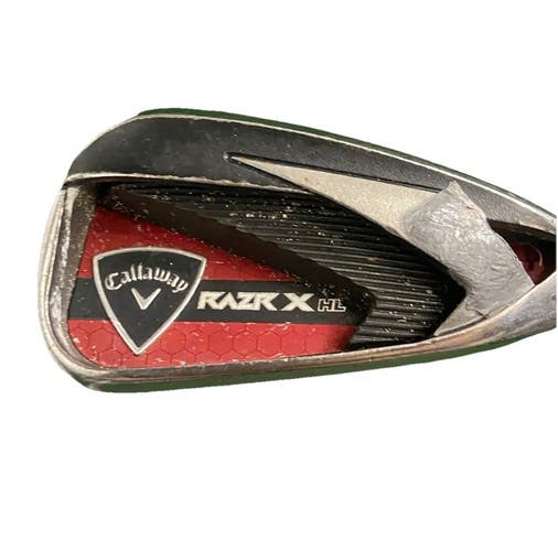 Callaway RAZR X HL 6 Iron Men's RH 75g Regular Graphite 37.5" New Midsize Grip