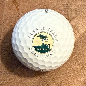One (1) TaylorMade Tour Response Golf Ball with Pebble Beach Logo (5A Mint)