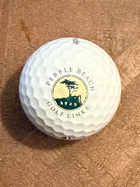 One (1) TaylorMade Tour Response Golf Ball with Pebble Beach Logo (5A Mint)