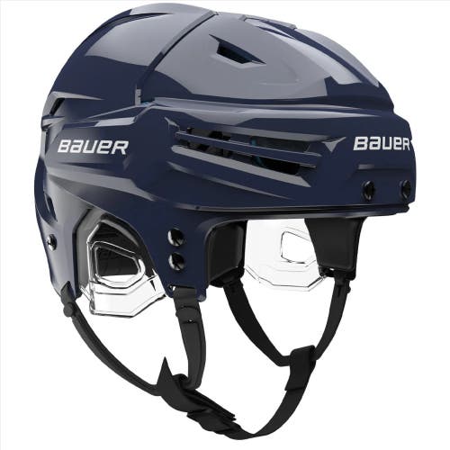NEW Bauer Re-Akt 65 Helmet, Navy Blue, Medium