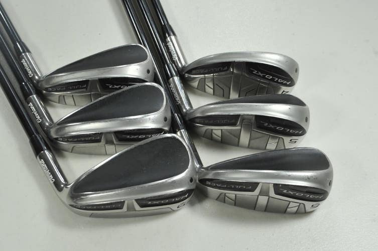 Cleveland Halo XL Full-Face 4-9 Iron Set Ladies Flex RH Vista Pro Graph #197128