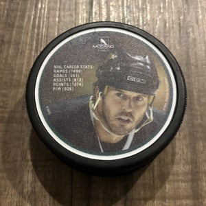 Dallas Stars Mike Modano Career Stats NHL Hockey Puck