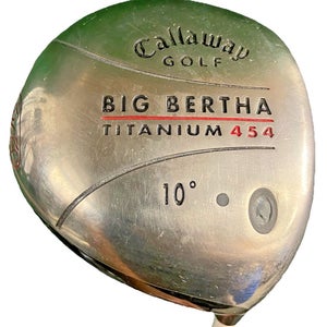 Callaway Big Bertha Ti 454 Driver 10* RH RCH 65w Regular Graphite 44.5" New Grip
