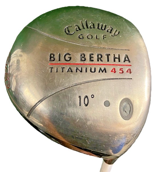 Callaway Big Bertha Ti 454 Driver 10* RH RCH 65w Regular Graphite 44.5" New Grip