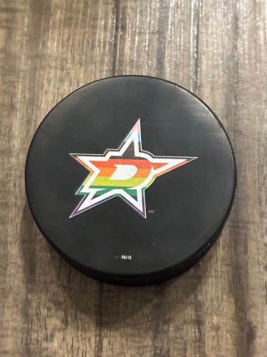 Dallas Stars Pride Night NHL Hockey Puck Brand New