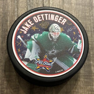 Dallas Stars Jake Oettinger 2024 NHL All Star Hockey Puck