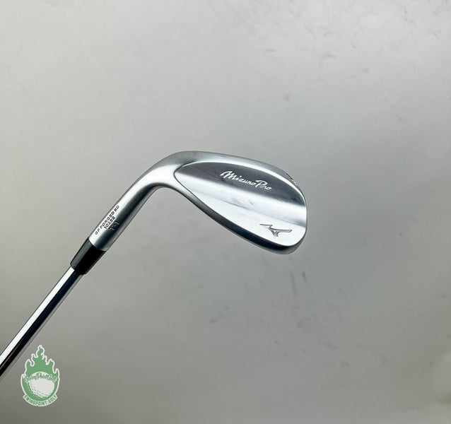 Used LH Mizuno T-1 White Satin M Grind Wedge 54*-08 S400 Stiff Steel Golf Club