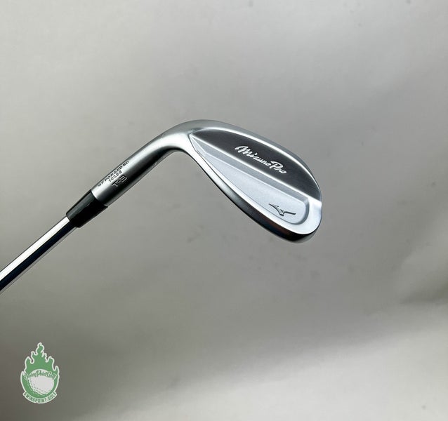 Used LH Mizuno T-3 White Satin M Grind Wedge 54*-08  Stiff Steel Golf Club