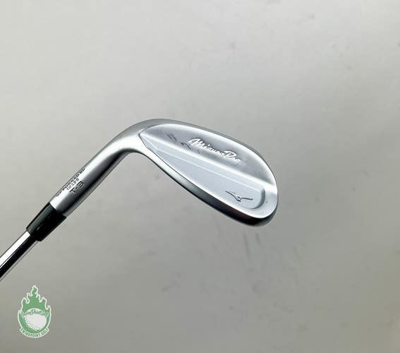 Used LH Mizuno T-3 White Satin S Grind Wedge 50*-08 Stiff Steel Golf Club