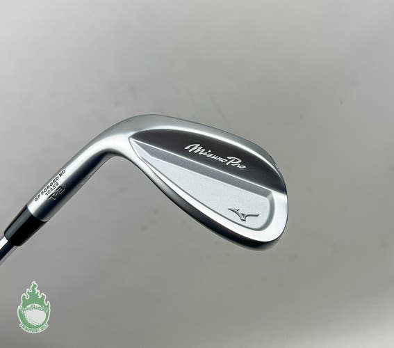 Used LH Mizuno T-3 White Satin M Grind Wedge 56*-10  Stiff Steel Golf Club