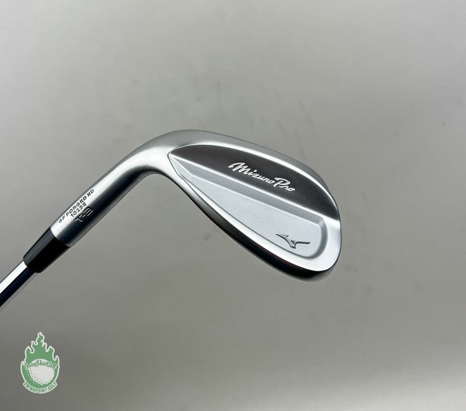 Used LH Mizuno T-3 White Satin M Grind Wedge 58*-12  Stiff Steel Golf Club