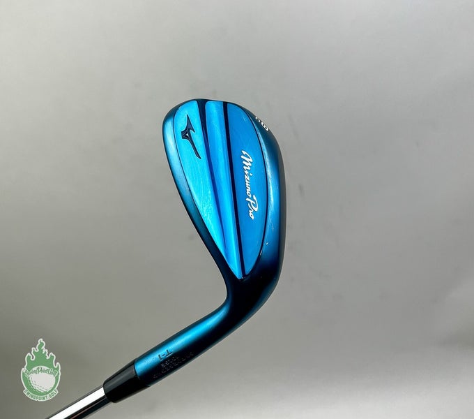 Right Handed Mizuno T-1 Blue Ion C Grind Wedge 58*-08 S400 Stiff Steel Golf