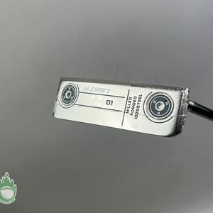 New RH Mizuno M Craft OMOI 01 White Satin Forged 35" Putter Steel Golf Club