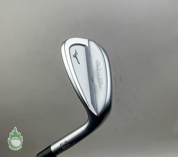 Used RH Mizuno T-3 White Satin S Grind Wedge 52*-10 Stiff Steel Golf Club