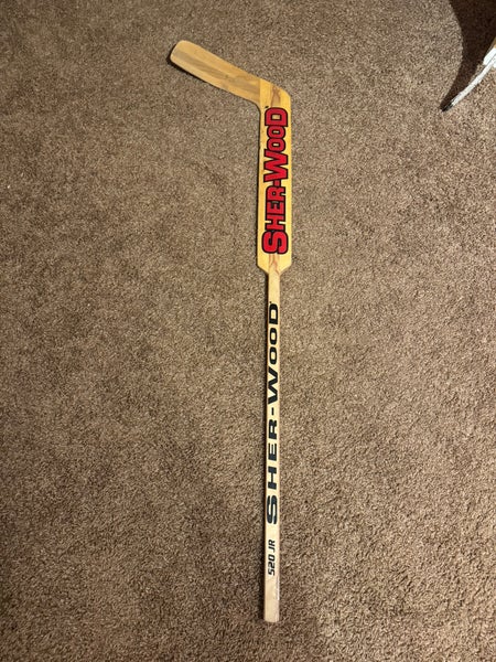 Junior Sher-Wood Regular Goalie Stick 20" Paddle (Used)