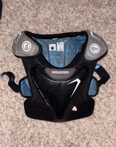 Adult Large Maverik Charger Shoulder Pads (Used)
