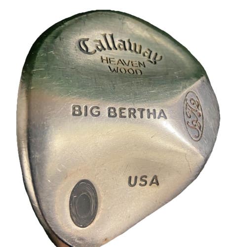 Callaway Big Bertha Heaven Wood 7w 22* LH RCH 90 Stiff Graphite 42.5" New Grip