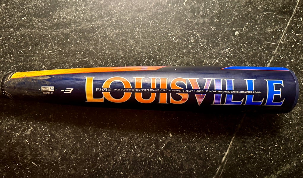 2025 Louisville Slugger Select PWR Hybrid BBCOR Certified Bat (-3)  30 oz 33" (Used)