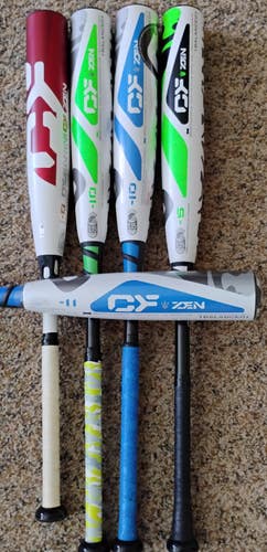2017 SUPER RARE DeMarini CBY-17 CF Zen Composite USSSA Certified Bat (-11) 17 oz 28" (New)