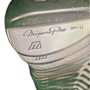Mizuno MP-11 Pro Iron Set 1-PW,GW,SW RH Men's Stiff Steel 5i 37.5" New Mid Grips