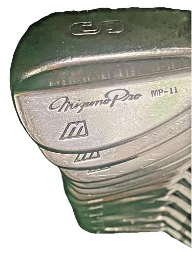 Mizuno MP-11 Pro Iron Set 1-PW,GW,SW RH Men's Stiff Steel 5i 37.5" New Mid Grips