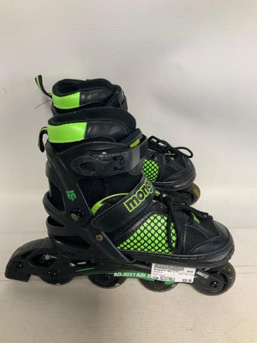 Used Mongoose ADJ 1-4 Junior Rec Fitness Skates Black Adjustable 11823-S000032994