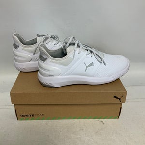 Used Puma IGNITE ELEVATE Mens Golf Shoes White Senior 9 11823-S000032987