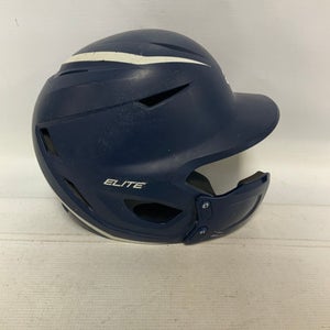 Used Easton ELITE Batting Helmet w/Mask Royal Blue MD 11823-S000032977