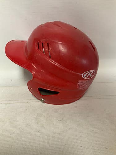 Used Rawlings RED Batting Helmet No Mask Red M/L 11823-S000032967