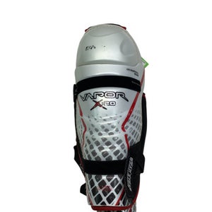 Used Bauer VAPOR X 20 Junior Shin Guards Red 12" 11347-S000251672