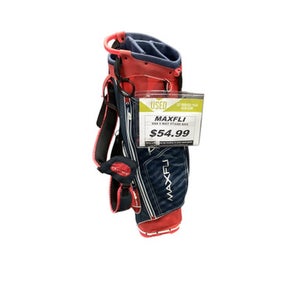Used Maxfli 5 WAY STAND BAG Mens Stand Bag Red 11347-S000251665