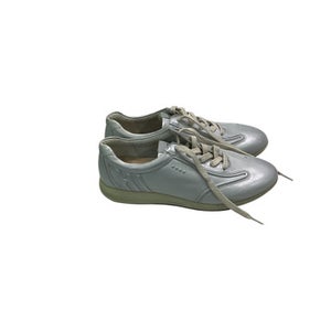 Used Ecco Womens Golf Shoes Silver Senior 9 11347-S000251618